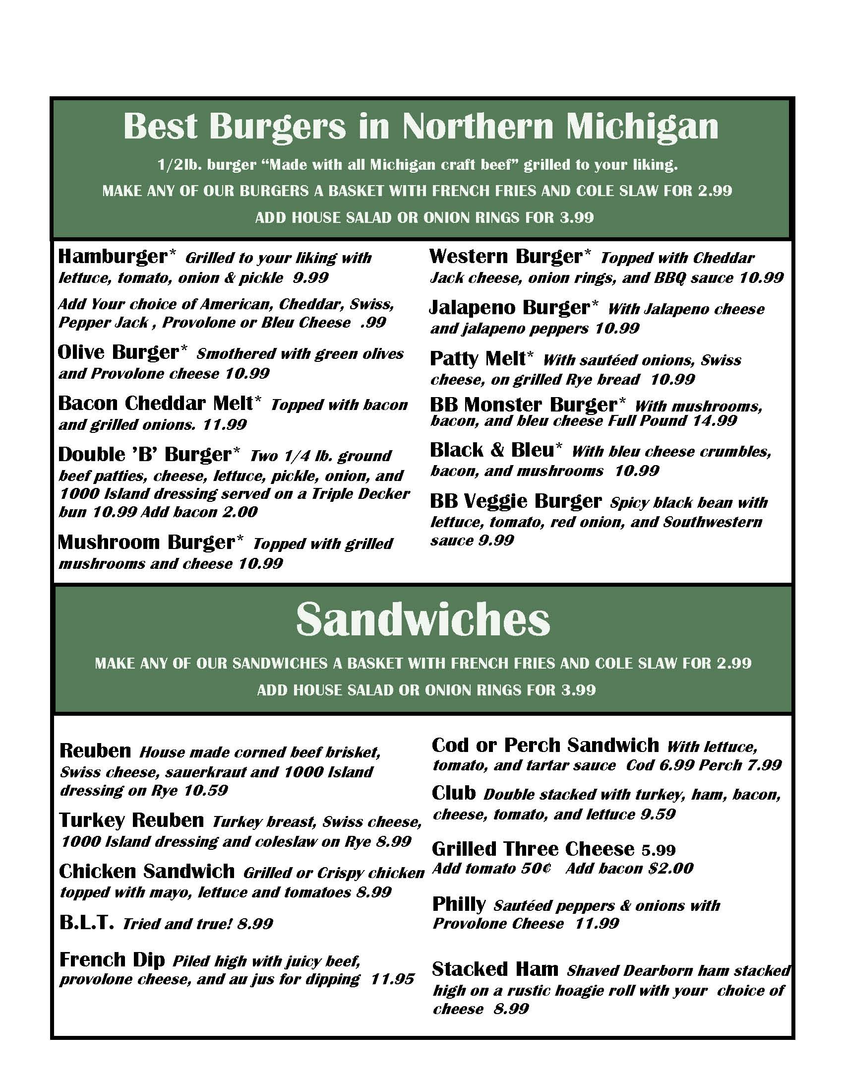 Bellaire Bar & Restaurant Bellaire, MI